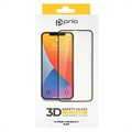 Prio 3D iPhone 13 Pro Max Screenprotector van Gehard Glas - 9H - Zwart