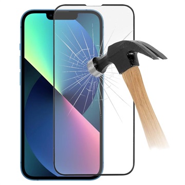 Prio 3D iPhone 13/13 Pro Tempered Glass Screenprotector - 9H - Zwart
