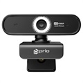 Ausdom AF640 Full HD Webcam met Autofocus - Zwart