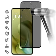 Motorola Moto G86/G86 Power Privacy Full Cover Glazen Screenprotector - Zwarte Rand