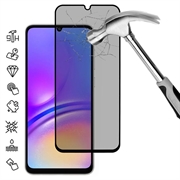 Samsung Galaxy A07 4G/A06 Privacy Full Cover Glazen Screenprotector - Zwarte Rand