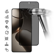Xiaomi 15T/15T Pro Privacy Full Cover Glazen Screenprotector - Zwarte Rand