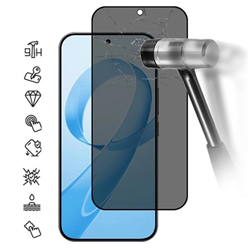 Xiaomi Redmi K90 Pro Max/Poco F8 Ultra Privacy Full Cover Glazen Screenprotector - Zwarte Rand