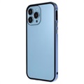 Privacy Series iPhone 13 Pro Max Magnetisch Hoesje - Blauw