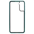 Privacy Series Samsung Galaxy S21 5G Magnetisch Hoesje - Groen