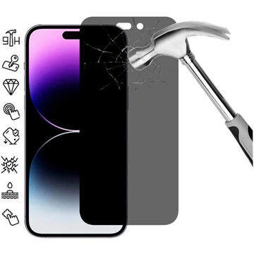 iPhone 16 Pro Privacy Glazen Screenprotector