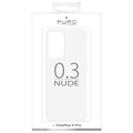 Puro 0.3 Nude OnePlus 9 Pro TPU Hoesje - Doorzichtig