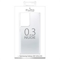 Puro 0.3 Nude Samsung Galaxy S21 Ultra 5G TPU Hoesje - Doorzichtig