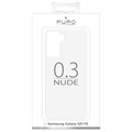 Puro 0.3 Nude Samsung Galaxy S21 FE 5G TPU Hoesje - Doorzichtig