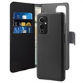 Puro 2-in-1 Magnetisch OnePlus 9 Wallet Hoesje - Zwart
