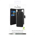Puro 2-in-1 Magnetisch Samsung Galaxy A13 5G Portemonnee Hoesje - Zwart