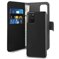 Puro 2-in-1 Magnetisch Samsung Galaxy S10 Lite Wallet Case - Zwart