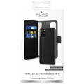 Puro 2-in-1 Magnetisch Samsung Galaxy S10 Lite Portemonnee Hoesje - Zwart