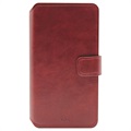 Puro 360 Rotary Universele Smartphone Wallet Case - XXL - Rood