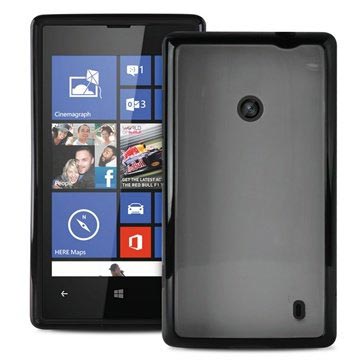 Nokia Lumia 520, Lumia 525 Puro doorzichtig siliconen hoesje