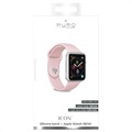 Puro Icon Apple Watch Series SE/6/5/4/3/2/1 Silikon Bandje - 38mm, 40mm - Roze
