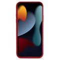 Puro Icon iPhone 13 siliconen hoesje - rood