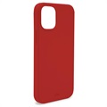 Puro Icon iPhone 13 siliconen hoesje - rood