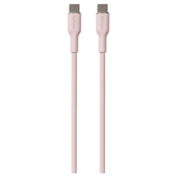 Puro Icon Zachte USB-C / USB-C Kabel - 1,5m - Roze
