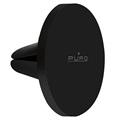 Puro Mag iPhone 13/12 Magnetische Ventilatierooster Autohouder - Zwart