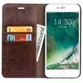 iPhone 7 Plus Qialino Classic Wallet Leren Hoesje