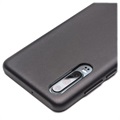 Qialino Premium Huawei P30 Leren Case - Zwart