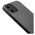 Qialino Premium iPhone 12 Mini Leren Case - Zwart