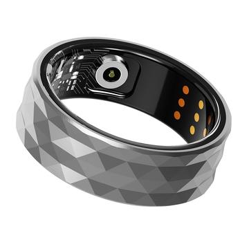 R12M Waterdichte Smart Ring - Maat: 21.8mm - Zilver