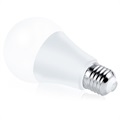 RGB LED-lamp met afstandsbediening - 10W, E27 - wit