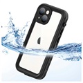 Redpepper Dot+ iPhone 13 Mini Waterdicht Hoesje - IP68 - Donkergrijs / Zwart