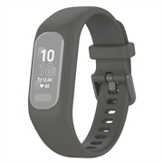 Garmin Vivosmart 5 Vervangende Siliconen Band met Geïntegreerd Frame - Grijs