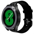 Strass Decoratief Samsung Galaxy Watch5 Hoesje - 40mm - Zwart