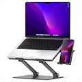 Ringke Outstanding Laptop Stand met Smartphone/Tablet Houder - Donkergrijs