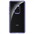 Rock Crystal Clear Huawei Mate 20 Hybrid Case - Blauw / Transparant
