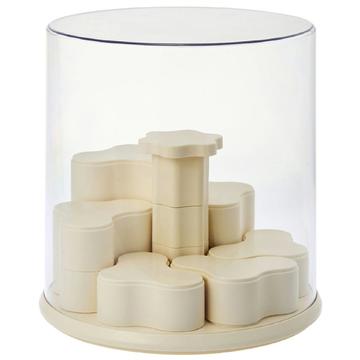 Draaibare displaystandaard op meerdere niveaus voor Labubu minifiguurtjes