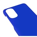 Motorola Moto G22 rubberen plastic behuizing - blauw