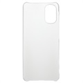 Motorola Moto G22 Rubberen Plastic Case - Doorzichtig