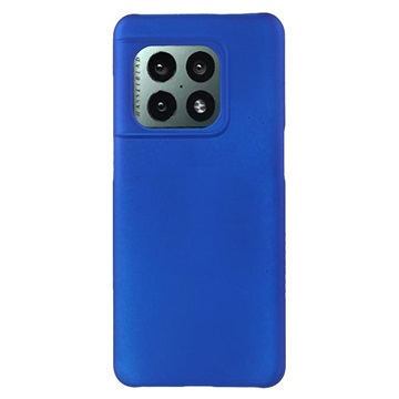 OnePlus 10 Pro Rubberen Plastic Case - Blauw