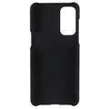 OnePlus Nord 2 5G rubberen plastic behuizing - zwart