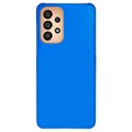 Samsung Galaxy A33 5G Rubberen Plastic Case - Blauw