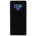 Samsung Galaxy Note9 Geruberiseerd Kunststof Cover - Zwart