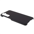 Samsung Galaxy S21 FE 5G Rubberen Plastic Case - Zwart
