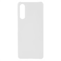 Sony Xperia 10 IV Rubberen Plastic Case - Wit