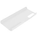 Sony Xperia 10 IV Rubberen Plastic Case - Wit