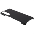 Sony Xperia 5 III Rubberen Plastic Case - Zwart