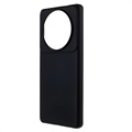 Xiaomi 12S Ultra Geruberiseerd Kunststof Cover - zwart
