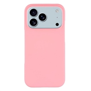iPhone 17 Pro Max Geruberiseerd Kunststof Hoesje - Roze