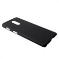 OnePlus 6T Rubberen Plastic Case - Zwart