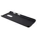 OnePlus 6T Rubberen Plastic Case - Zwart