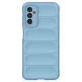 Rugged Series Samsung Galaxy M13 TPU Hoesje - Baby blauw